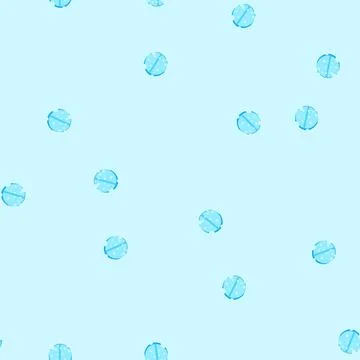 Seamless pattern effervescent tablet dissolving with fizzing bubbles Stockillustratie