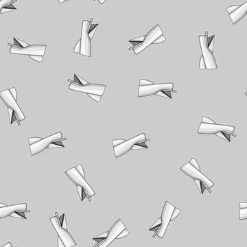 Seamless pattern efficiency wind turbine home use cartoon vector Illustrazione stock