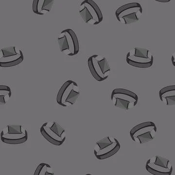 Seamless pattern ekg heart rate monitor cartoon vector Stock Illustration