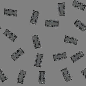 Seamless pattern electric battery backup cartoon vector Stock Illustration