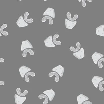 Seamless pattern electric tooth brush cartoon vector Stockillustratie