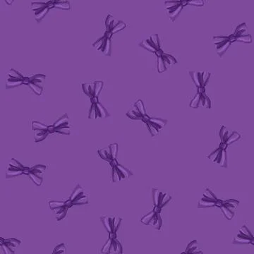 Seamless pattern elegant bow tie cartoon vector Stock Illustration