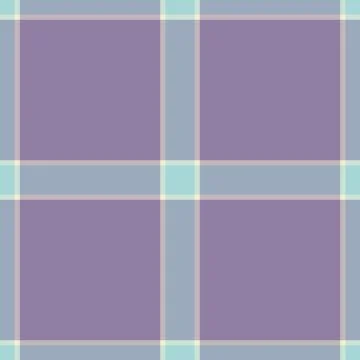 Seamless pattern, elegant check design in soothing lavender and pastel hues.. Illustrazione stock