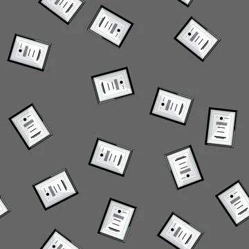 Seamless pattern elegant diploma cartoon vector イラスト素材
