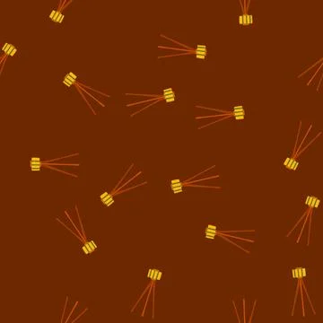 Seamless pattern elegant torchere cartoon vector Illustrazione stock