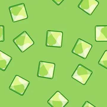 Seamless pattern element square game button cartoon vector Ilustración de archivo