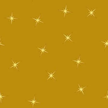 Seamless pattern element star cartoon vector Illustrazione stock