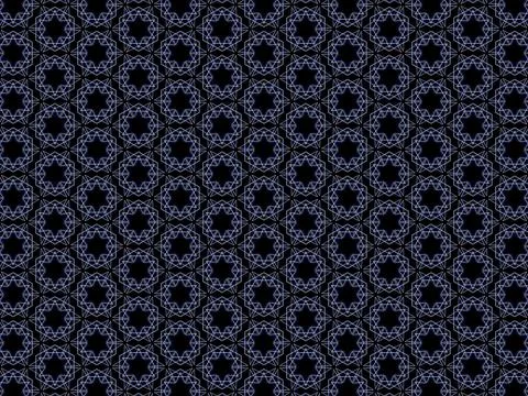 Seamless pattern with elements of blue tint Stock Illustration
