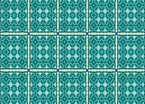 Seamless pattern with elements Stock-Illustration