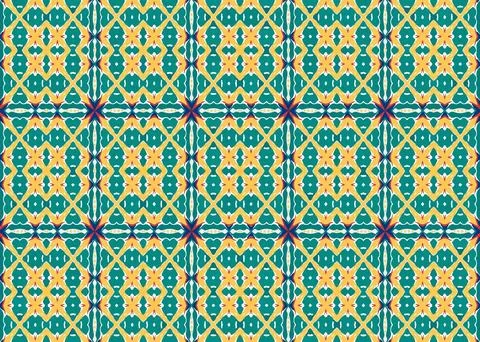 Seamless pattern with elements Stock Illustration