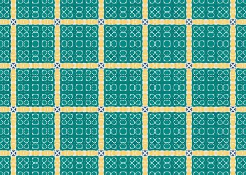 Seamless pattern with elements Ilustração Stock