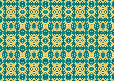 Seamless pattern with elements Illustrazione stock