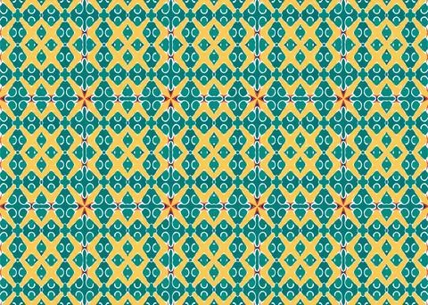 Seamless pattern with elements Stock Illustration