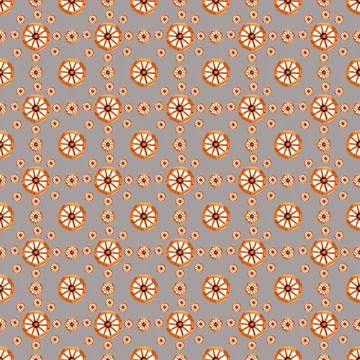 Seamless pattern with elements of vintage wheel. Stockillustratie