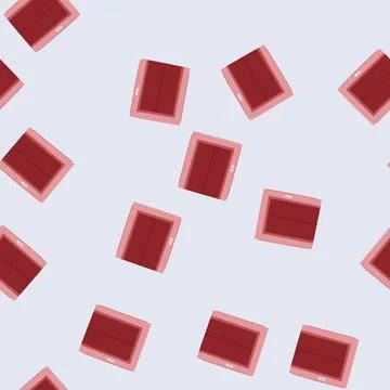 Seamless pattern elevator doors showing up and down buttons Stock Illustration