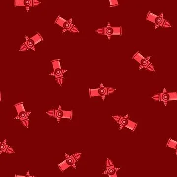 Seamless pattern emergency fire hydrant cartoon vector Stock Illustration