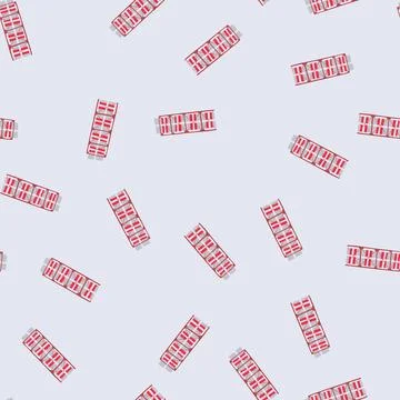 Seamless pattern emissions industrial crimney cartoon vector Stock Illustration
