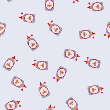 Seamless pattern en wood glue cartoon vector Stock Illustration