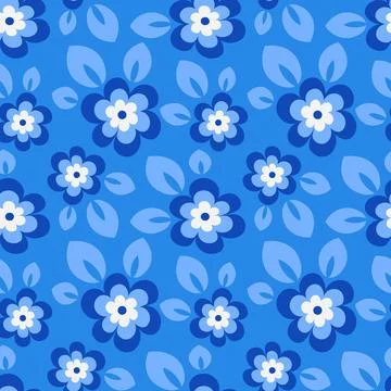 Seamless pattern, endless texture - Illustration on a square background - sty Illustrazione stock