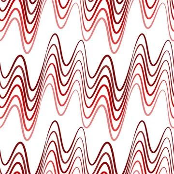 A seamless pattern, endless texture on a square background - waves of electri Stockillustratie