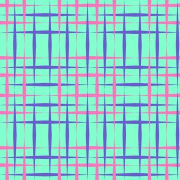 Seamless pattern, endless texture on a square background - cell - graphics. S Stock Illustration