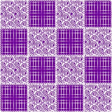 Seamless pattern, endless texture- on the theme of needlework and decor - pat Stock Illustration