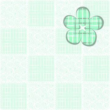 Seamless pattern, endless texture- on the theme of needlework and decor - pat Stock Illustration