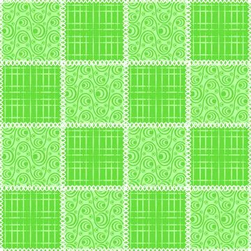 Seamless pattern, endless texture- on the theme of needlework and decor - pat Stock Illustration