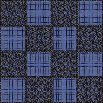 Seamless pattern, endless texture- on the theme of needlework and decor - pat Stock Illustration