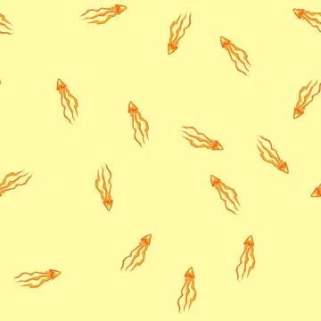 Seamless pattern energy blaster shoot effect graphic element on white Stockillustratie