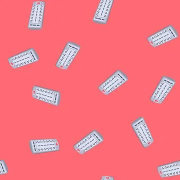 Seamless pattern energy power strip smart cartoon vector イラスト素材