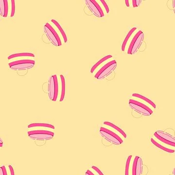 Seamless pattern engagement proposal ring box cartoon vector イラスト素材