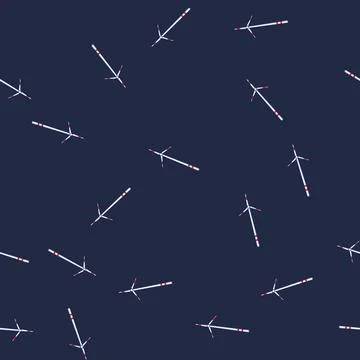 Seamless pattern environment wind turbine cartoon vector Stock Illustration