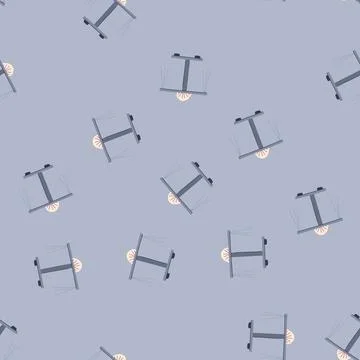 Seamless pattern equal balance scale cartoon vector Illustrazione stock