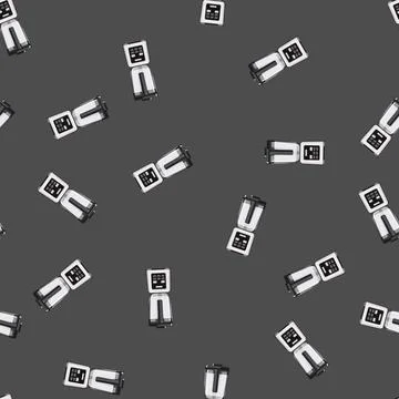 Seamless pattern equipment blender kitchen cartoon vector Stock Illustration
