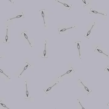 Seamless pattern equipment electric mop cartoon vector Stock Illustration