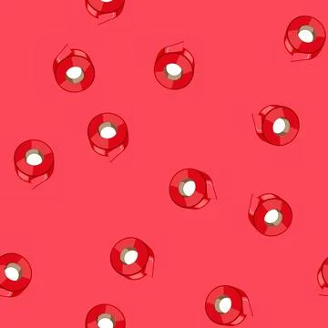 Seamless pattern equipment electrical tape cartoon vector イラスト素材