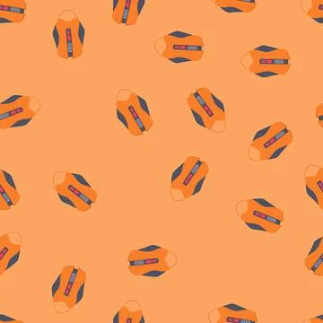 Seamless pattern equipment game mouse cartoon vector Stock Illustration