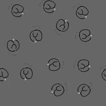 Seamless pattern equipment stethoscope cartoon vector Illustrazione stock