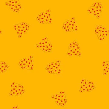 Seamless pattern ern handkerchief wild west cartoon vector Stock Illustration