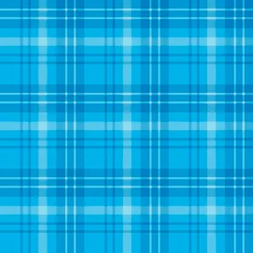 Seamless pattern in excellent light and dark blue colors for plaid, fabric, イラスト素材