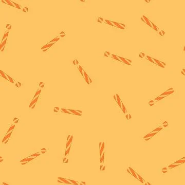 Seamless pattern exclamation mark symbol indicating warning attention or dang Stock Illustration