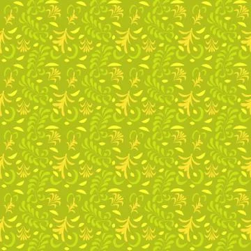 Seamless pattern exotic shapes with flowers and leaves plants Stock Illustration