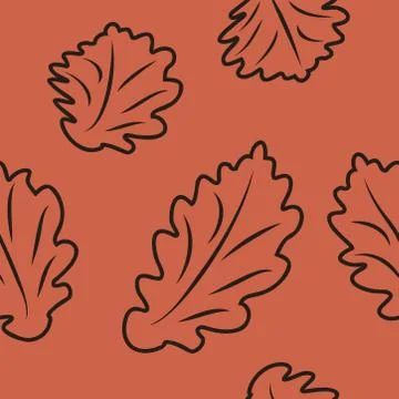 Seamless pattern exotic shapes with flowers and leaves plants Stock Illustration