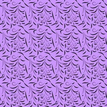Seamless pattern exotic shapes with flowers and leaves plants Stock Illustration