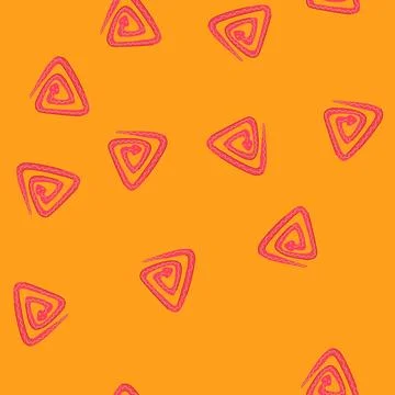 Seamless pattern exotic snake oriental cartoon vector Stock Illustration