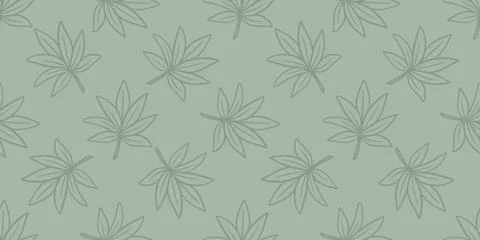 Seamless pattern with exotic tropical foliage Stock Illustration