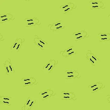 Seamless pattern experience psychedelic smile cartoon vector Stock Illustration