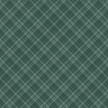 Seamless pattern in exquisite discreet dark green colors for plaid, fabric, Stock Illustration