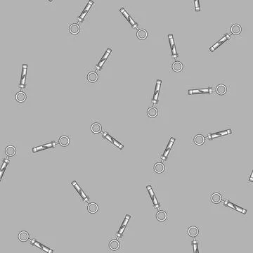 Seamless pattern Eye expansion bolt anchoring hardware tool Stock Illustration